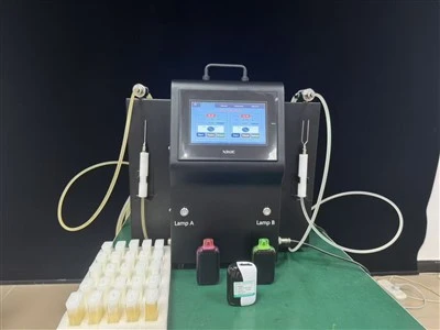 Mesin Jus Nikotin Semi-Otomatis-Kepala E-: Peralatan Pengisian Kartrid Vape Presisi Tinggi-